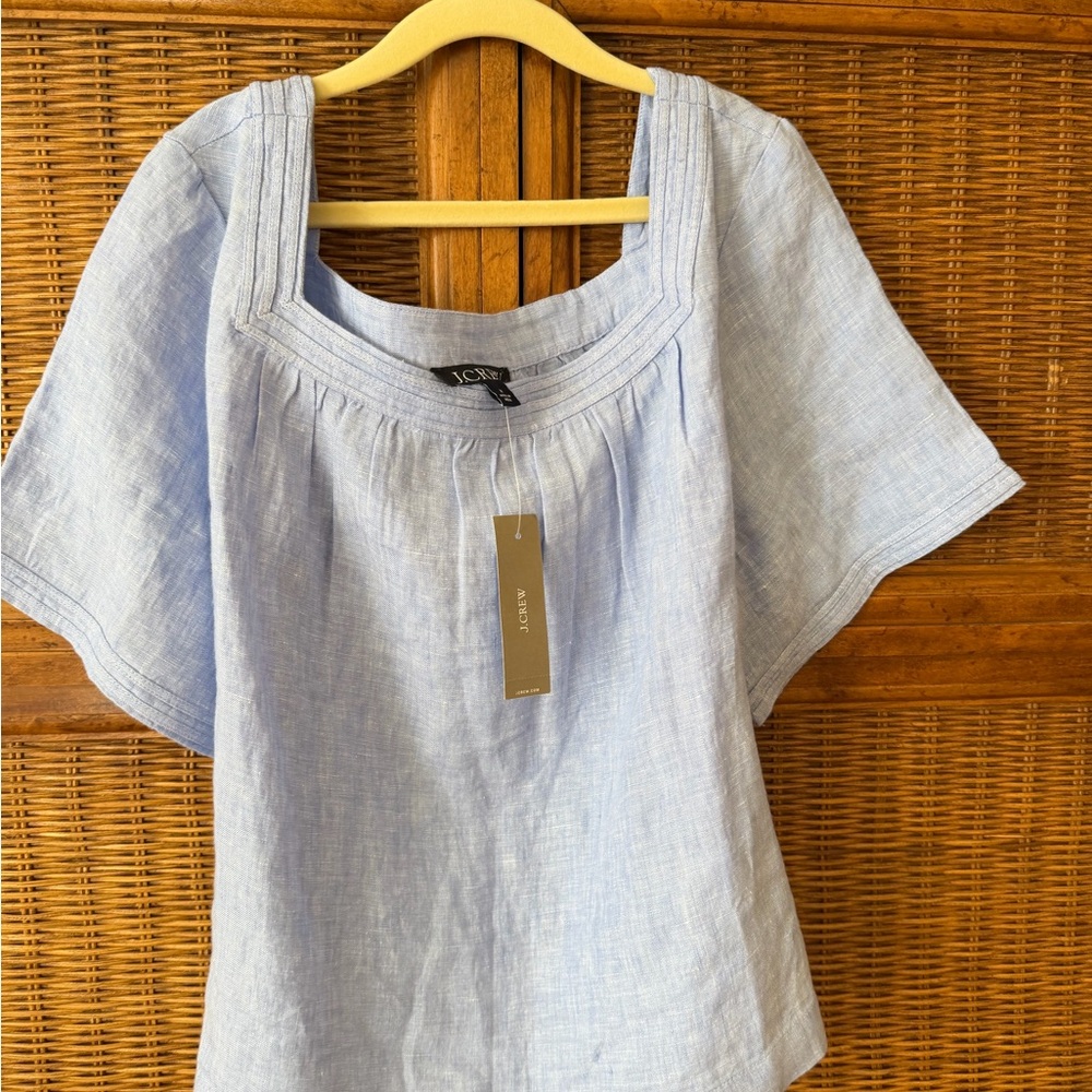 J. Crew Light Blue Women's Blouse